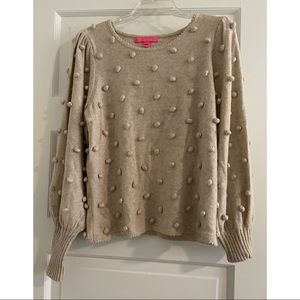 Lilly Pulitzer Kippa Sweater Size L NEVER WORN